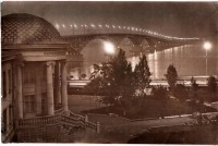 Саратов - Мост через Волгу ночью