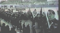 Саратов - Демонстрация 7 ноября 1946 г. на площади Революции