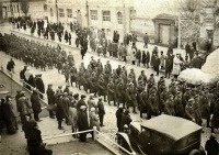 Саратов - Саратовские милиционеры в день 15-й годовщины советской милиции