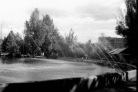 Саратов - Пруд и фонтан в горпарке