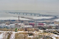 Саратов - Железнодорожный мост через Волгу