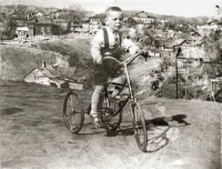 Саратов - Велосипедист 1950-х...