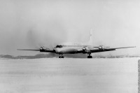 Саратов - Первый и единственный прилет Ил-18 на аэродром Саратова