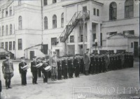 Саратов - Построение 3-й роты во дворе суворовского  училища