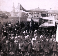 Саратов - Первомайская демонстрация в селе Сосновка