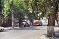 Саратов - Троллейбус маршрута №2 на улице Сакко и Ванцетти