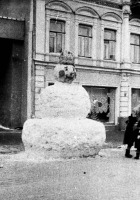 Саратов - Снеговик на проспекте Кирова