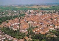 Франция - Висамбург (Wissembourg), вид сверху