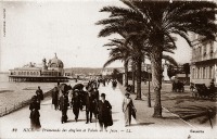 Франция - NICE - Promenade des Anglais et Palais de la Jet?e Франция