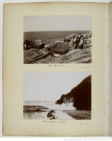 Франция - Бретань. Скалы в Пенемарке и Бресте, 1898