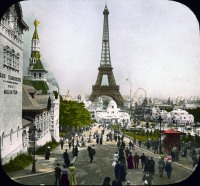 Париж - Парижская выставка 1900 года.: Эйфелева башня