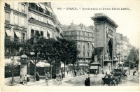 Париж - Париж, Boulevard et Porte st. Denis