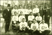 Париж - Сборная Франции — серебряные призёры Игр 1900.