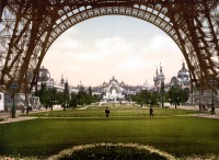 Париж - Champs de Mars. Exposition Universal Франция,  Иль-де-Франс,  Париж