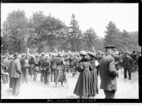 Париж - Работники общественного транспорта на митинге, 1919