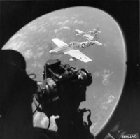 Япония - Снимок истребителей P-51 «Мустанг»