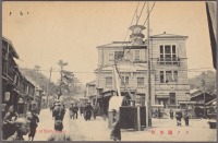 Япония - Торговая улица в Синоносеки, 1901-1907