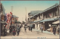 Кобе - Торговая улица Мотомаси-дори, 1907-1918