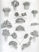 Ретро мода - Роскошные украшения для волос 1832 г.