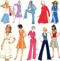 Ретро мода - Общая характеристика моды 1970-х