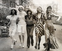 Ретро мода - Модные девченки 1970-х