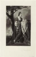 Ретро мода - Английский женский костюм XVIII в.  Мэри, герцогиня Анкастер