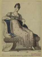 Ретро мода - Английский женский костюм 1810-1819