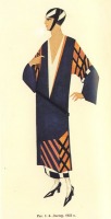 Ретро мода - Эскиз А.Экстер. Журнал мод Ателье 1923 г.