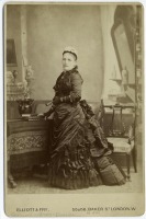 Ретро мода - Женский костюм. Англия, 1870-1879. Дневное платье, 1871
