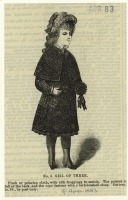 Ретро мода - Детский костюм. Англия, 1880-1889.  Пальто, 1883