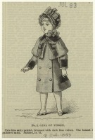 Ретро мода - Детский костюм. Англия, 1880-1889. Пальто для девочки, 1883