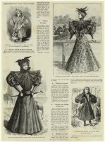 Ретро мода - Детский костюм . Франция, 1890-1899. Одежда для прогулок, 1895
