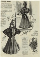 Ретро мода - Детский костюм . Франция, 1890-1899. Парижская мода, 1895