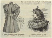 Ретро мода - Детский костюм . Франция, 1890-1899. Манто для прогулок, 1893