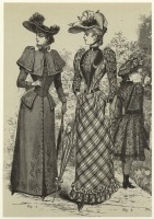 Ретро мода - Детский костюм. США, 1890-1899. Одежда для прогулок, 1891