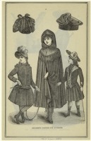 Ретро мода - Детский костюм. США, 1880-1889. Детская мода, ноябрь 1889