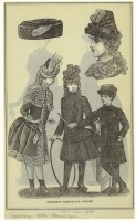 Ретро мода - Детский костюм. США, 1880-1889. Детская мода, январь 1886