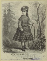 Ретро мода - Детский костюм. Германия, 1870-1879. Одежда в народном стиле, 1873