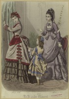 Ретро мода - Детский костюм. Франция, 1870-1879. Элегантный стиль, 1873