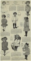 Ретро мода - Детский костюм, 1900-1909. Модная одежда, 1906