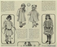Ретро мода - Детский костюм, 1900-1909. Платья и рубашки, 1908