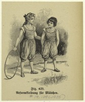 Ретро мода - Детский костюм, 1900-1909. Спортивная одежда, 1905