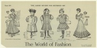 Ретро мода - Детский костюм, 1900-1909. Мир Моды для девочек, 1907