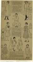 Ретро мода - Детский костюм, 1910-1919. Модели одежды, 1915