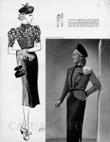 Ретро мода - Юбка-карандаш. Журнал Mode f?r Alle, Германия, 1938 год