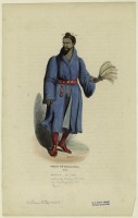 Ретро мода - Одежда уроженца острова Рюкю, 1844-1847