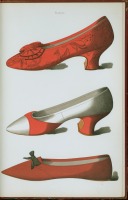 Ретро мода - Красные и красно-белые модельные туфли Розы Андерсон