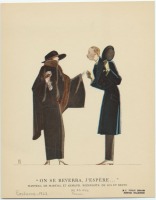 Ретро мода - Костюм 1920-1929. Манто от Арманда и редингот