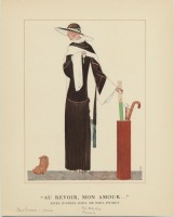 Ретро мода - Костюм 1920-1929. Платье-миди от Поля Пуаре
