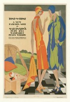 Ретро мода - Костюм 1920-1929. Летные платья тон-в-тон
